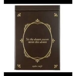 Taylor Swift Tis The Damn Season Evermore Notepad Journal BRAND NEW SEALED
